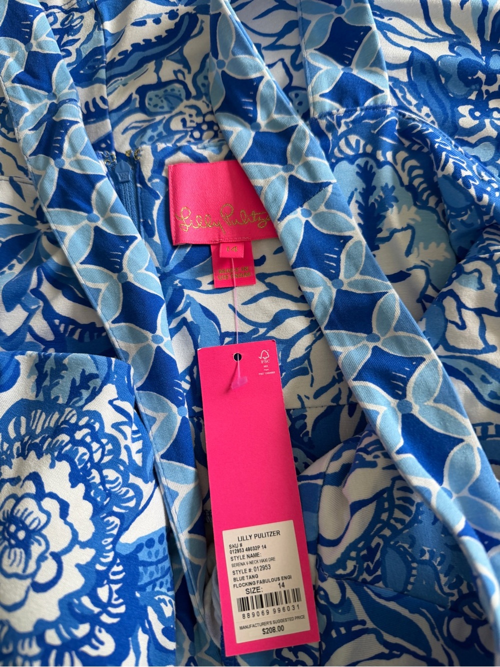 Lilly Pulitzer Serena V-Neck Maxi Dress - Picture 2 of 4
